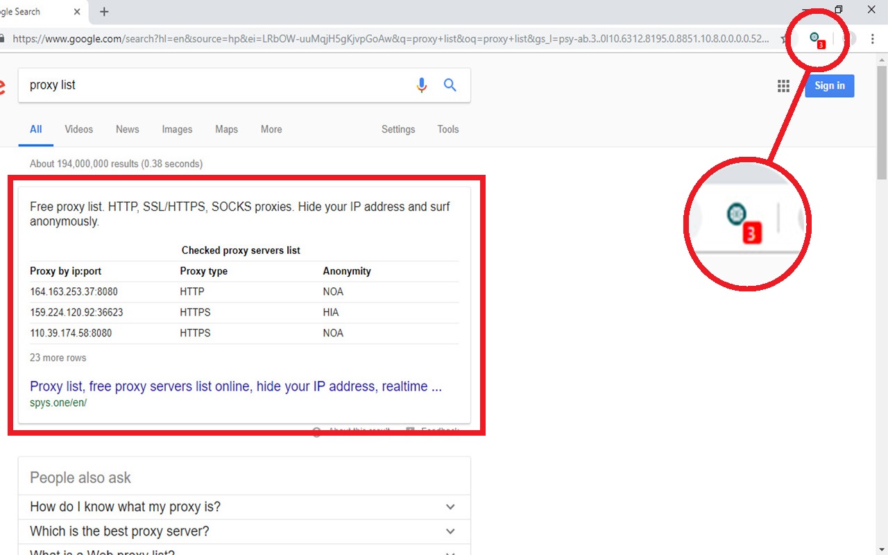 Proxy List Scraper截图4