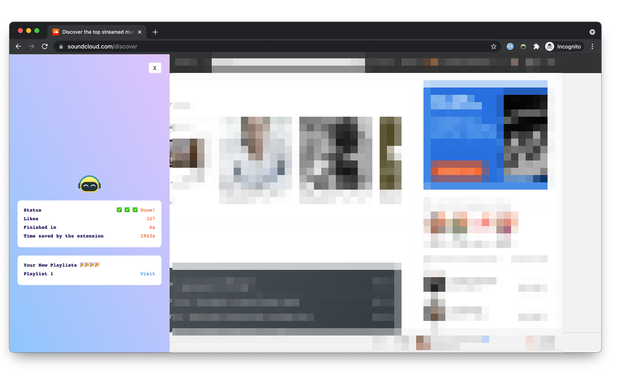 SoundCloud Likes to Playlist截图2