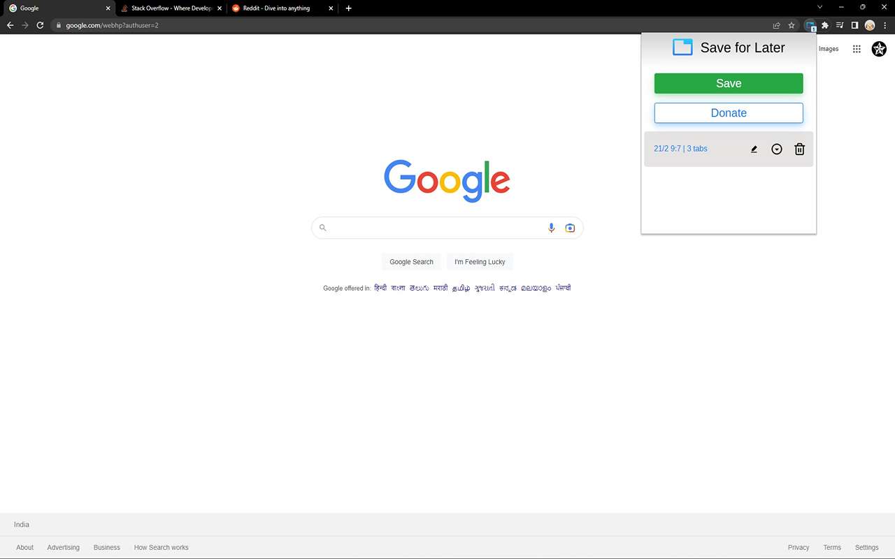 Save for later截图1