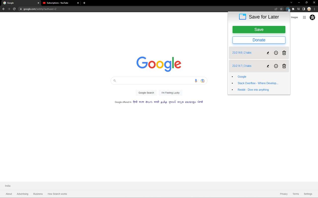 Save for later截图2