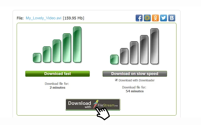 FileStream.Me - official Chrome extension截图2