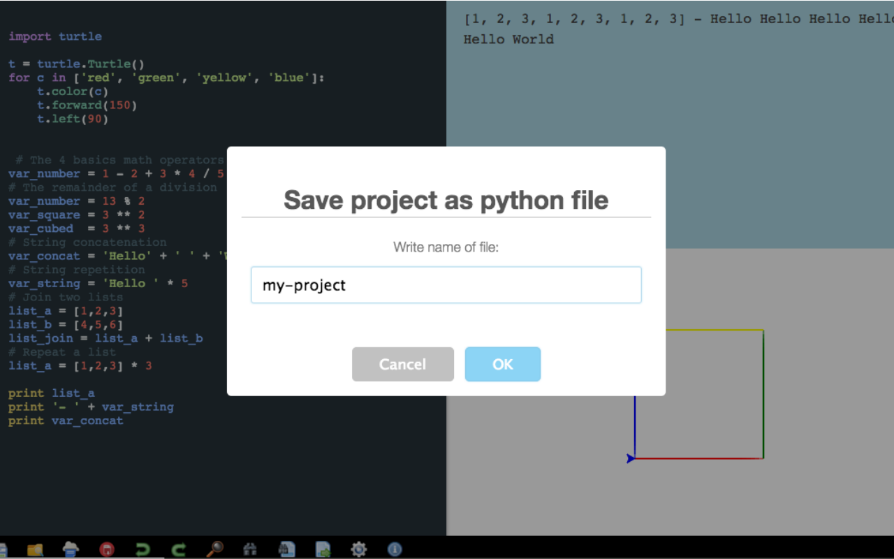 Your Python Editor (Beta)截图5