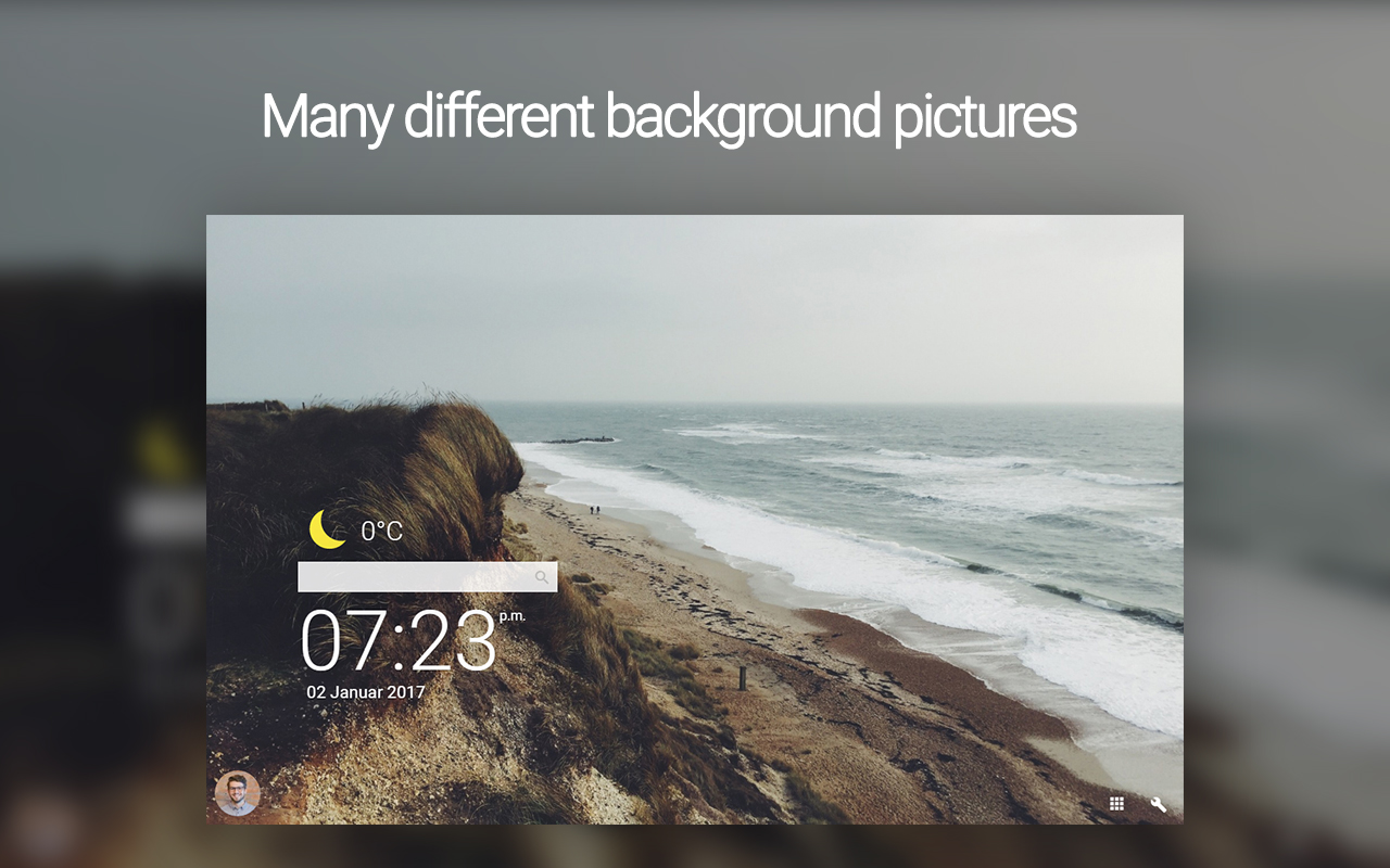 calm - style your new tab截图1