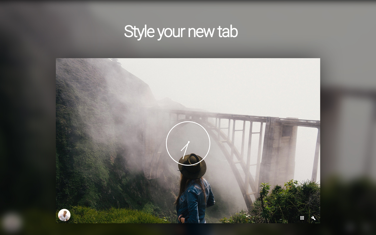 calm - style your new tab截图2