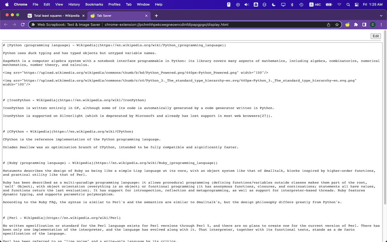 Web Scrapbook: Text & Image Saver截图5