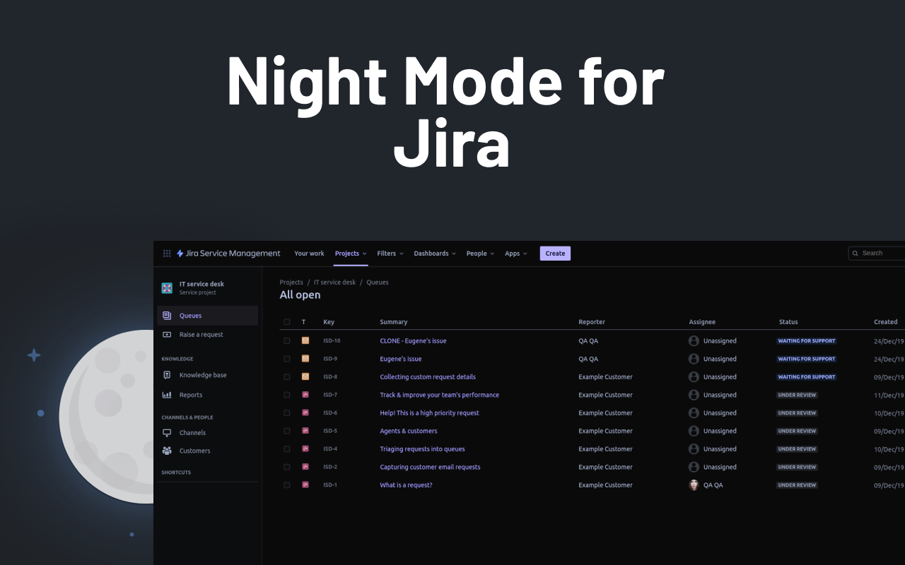Night Mode for Jira截图5