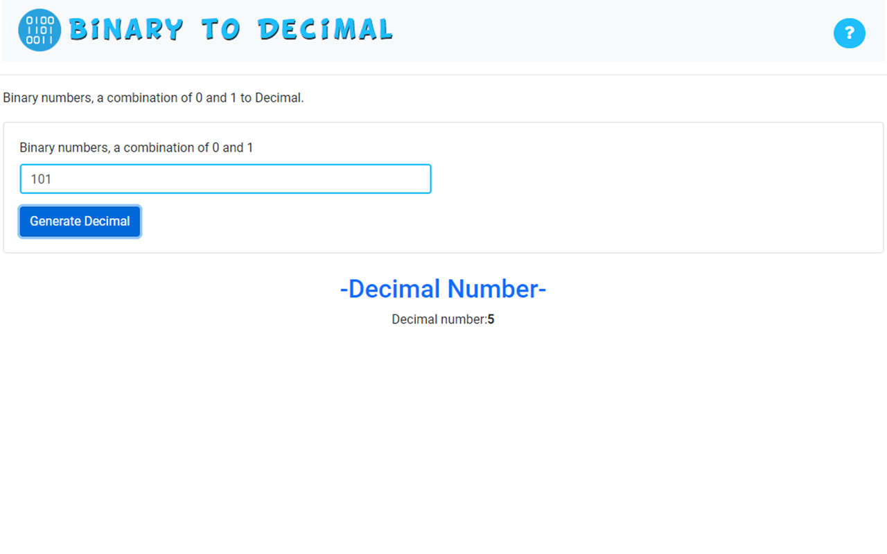二进制转十进制截图1