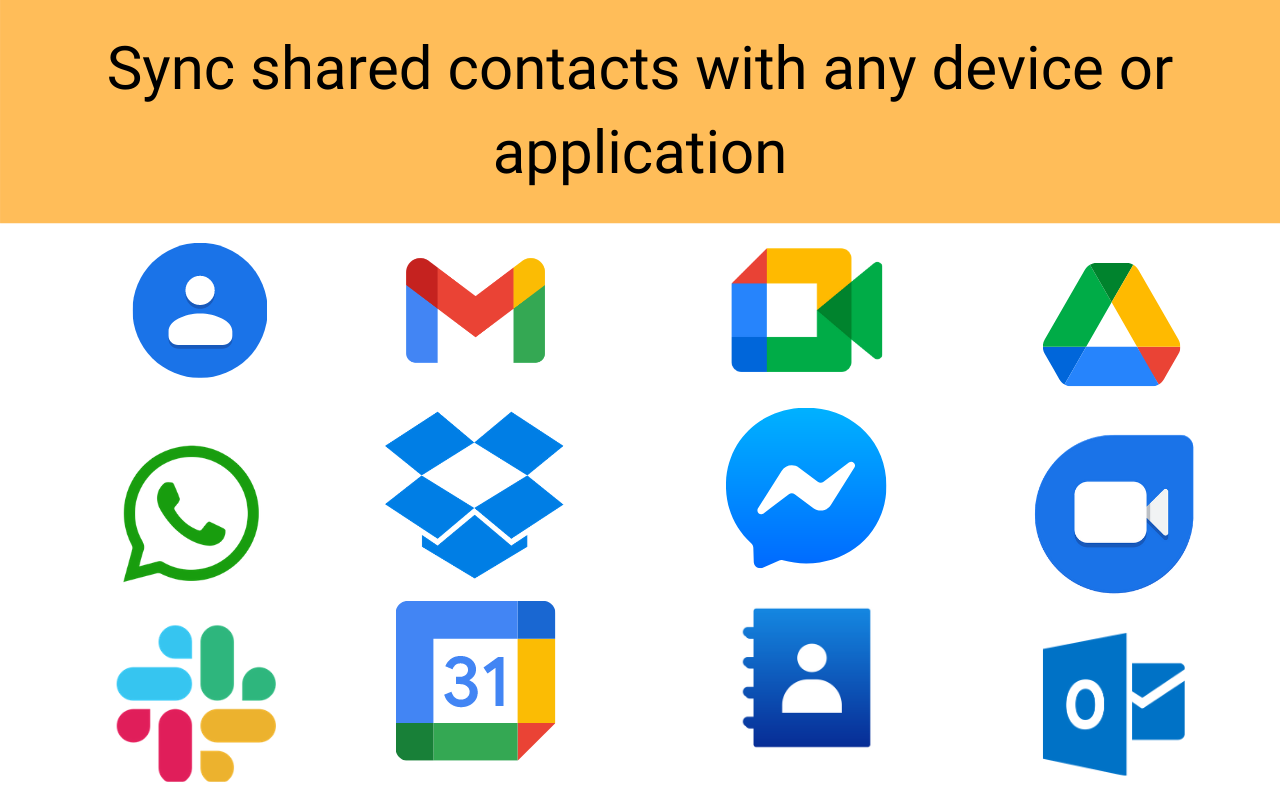 Share Google Contacts Plugin截图2
