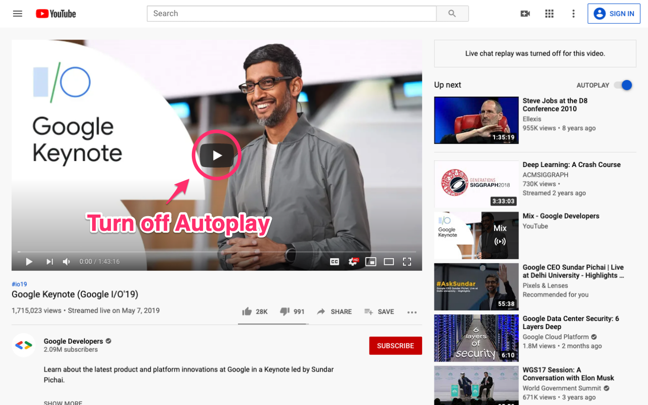 Autoplay Stopper for YouTube截图1