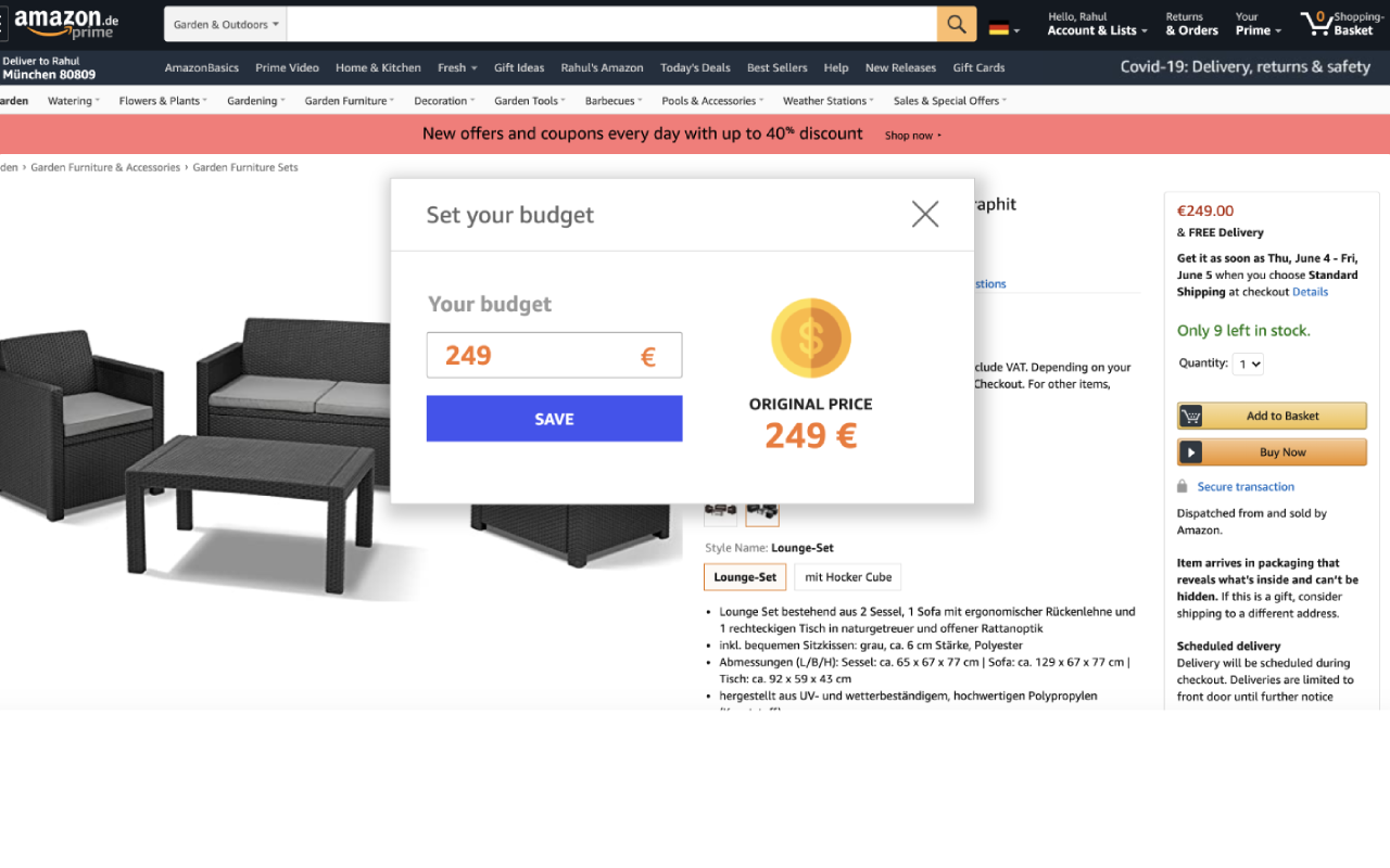 Amazon Price Alert截图2