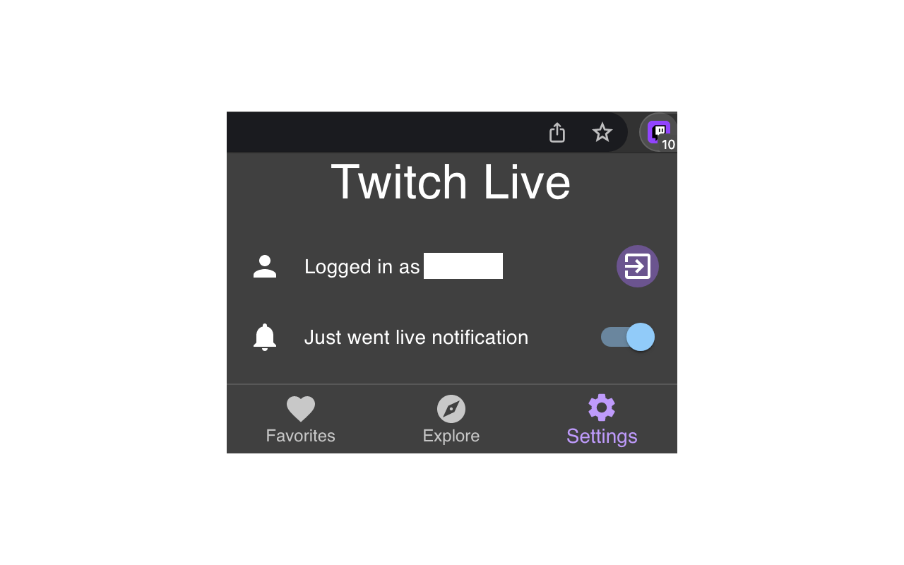 Twitch Live Extension截图6