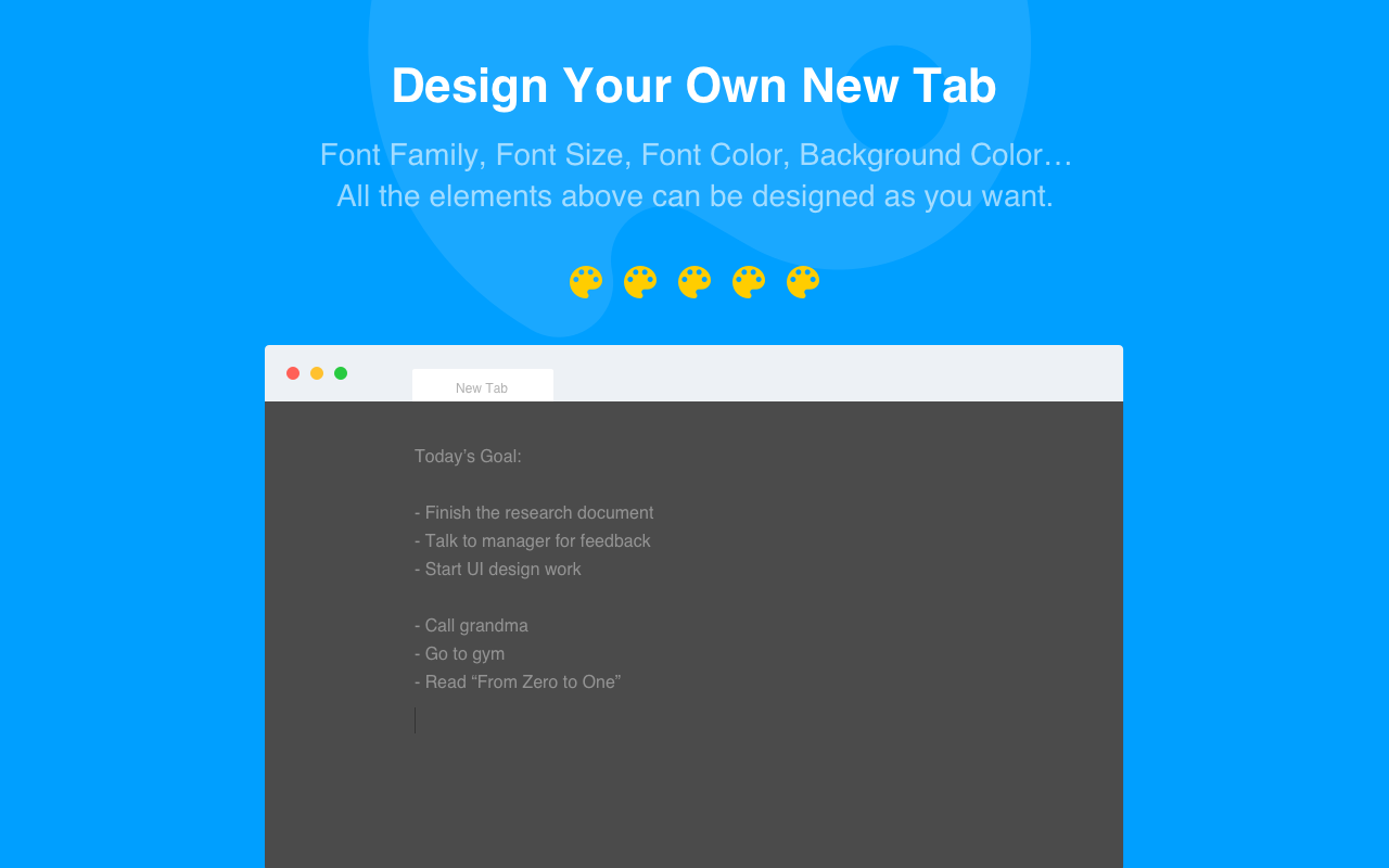 New Tab Draft截图1