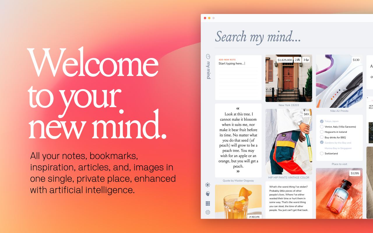 mymind — An extension for your mind截图3