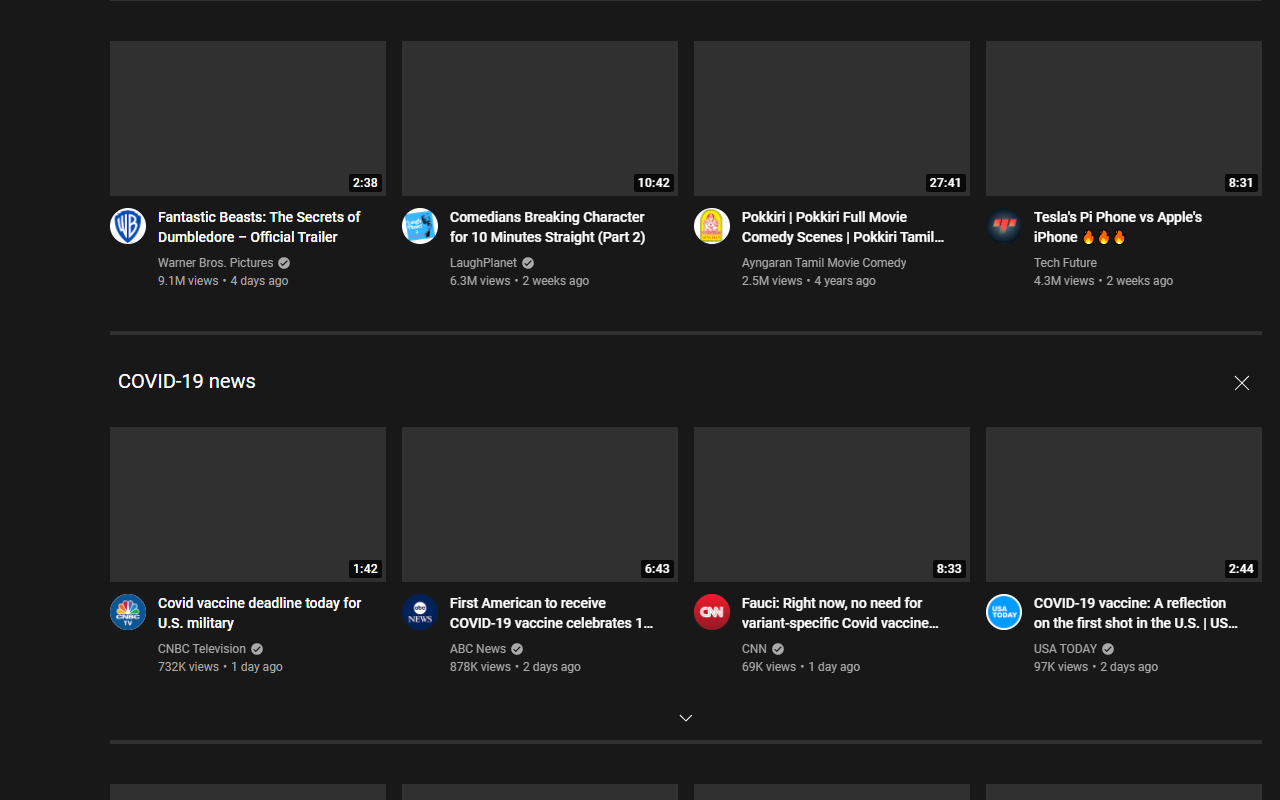 hide youtube thumbnails截图2