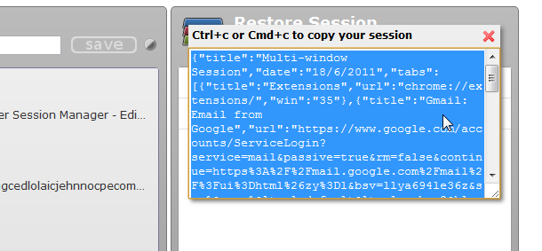FreshStart - Cross Browser Session Manager截图4