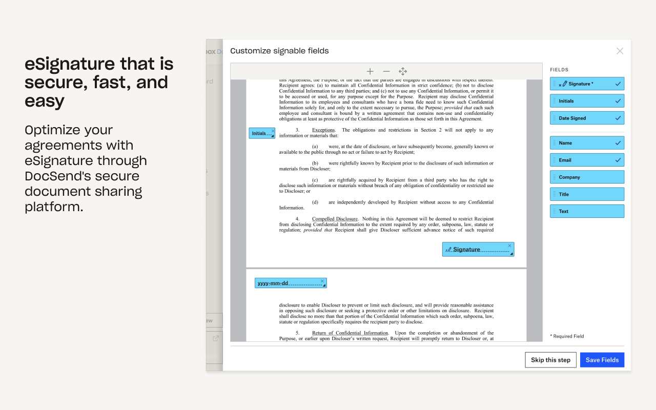 DocSend Extension截图2
