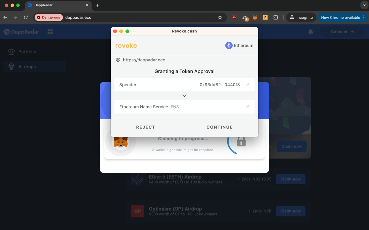 Revoke.cash— web3防骗工具截图2