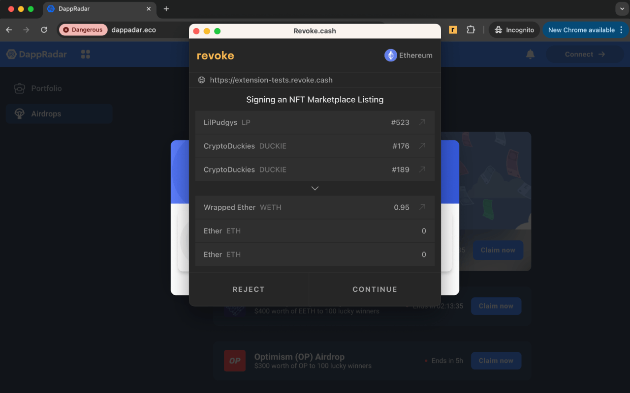 Revoke.cash— web3防骗工具截图3