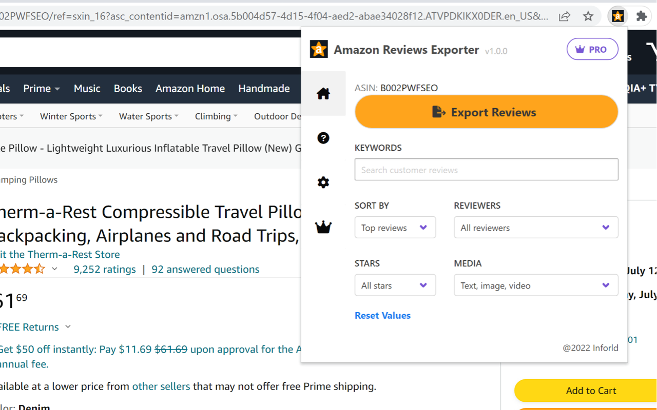 Amazon Reviews Exporter | Images & Videos截图3