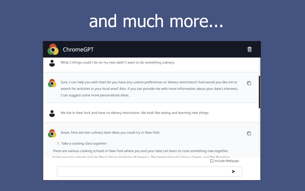 ChromeGPT for ChatGPT截图2