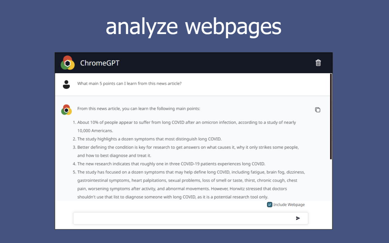 ChromeGPT for ChatGPT截图5