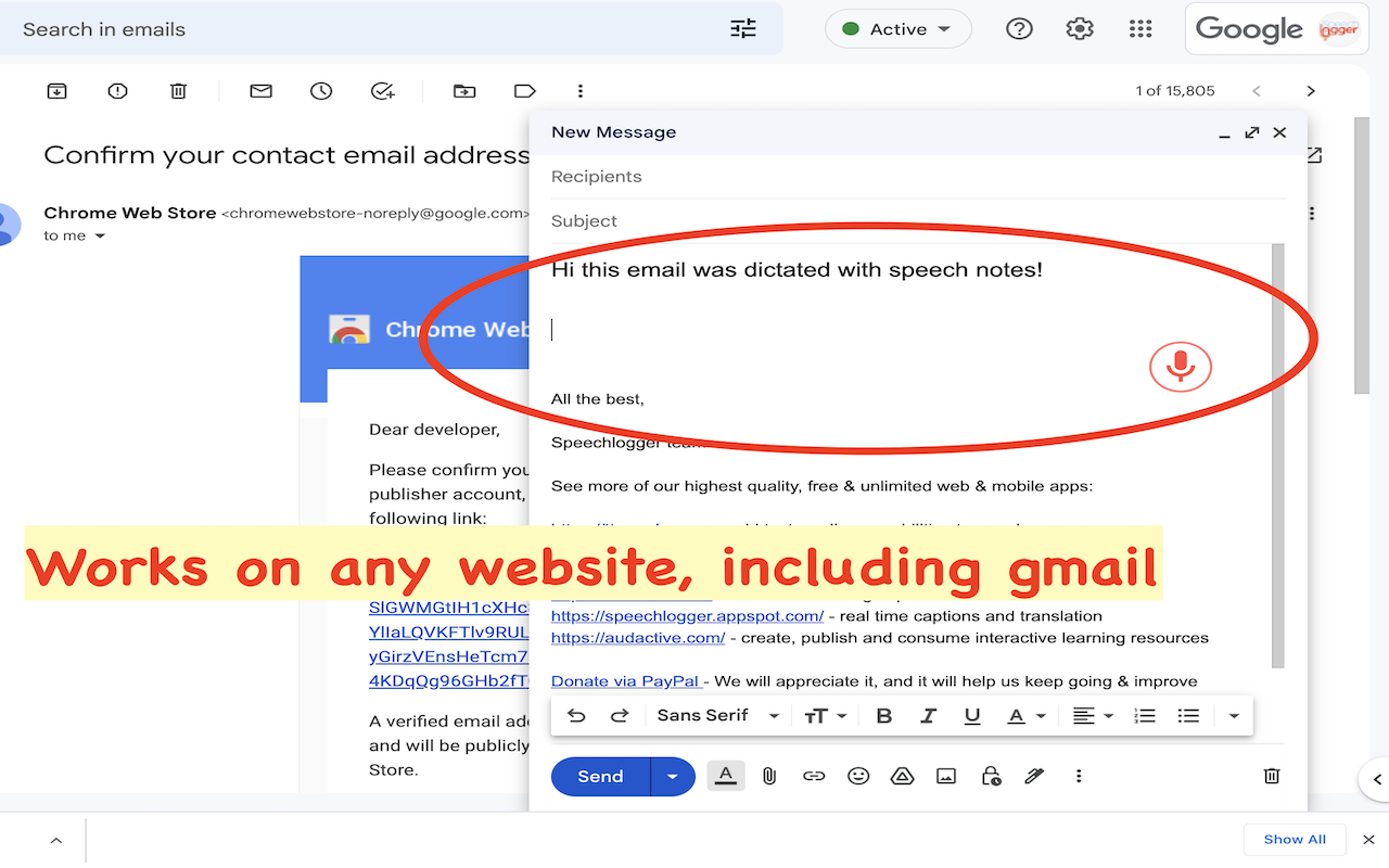 Speechnotes Speech to Text截图1