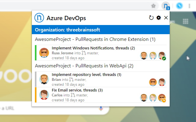 Azure DevOps Extension截图1