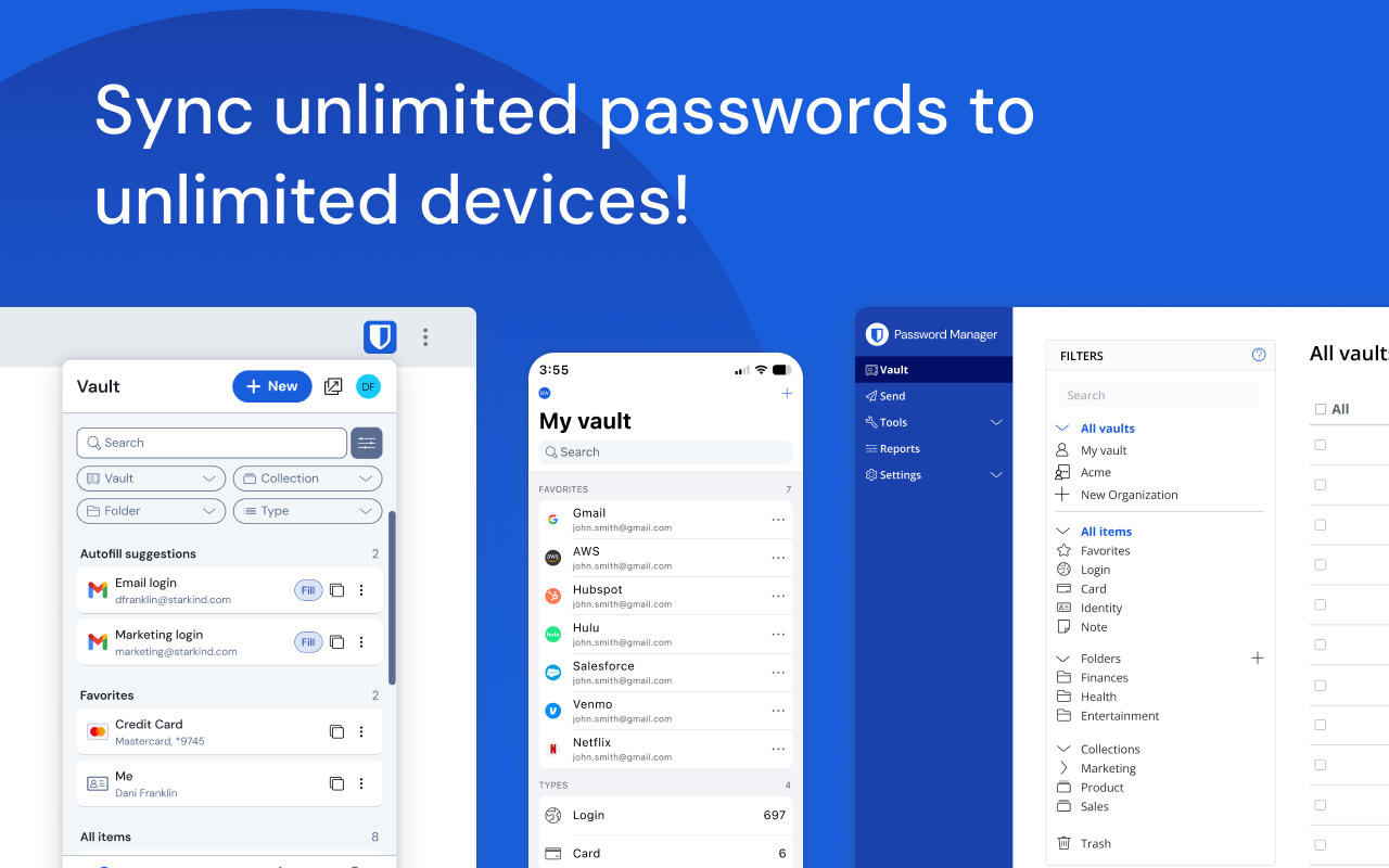 Bitwarden 密码管理器截图4