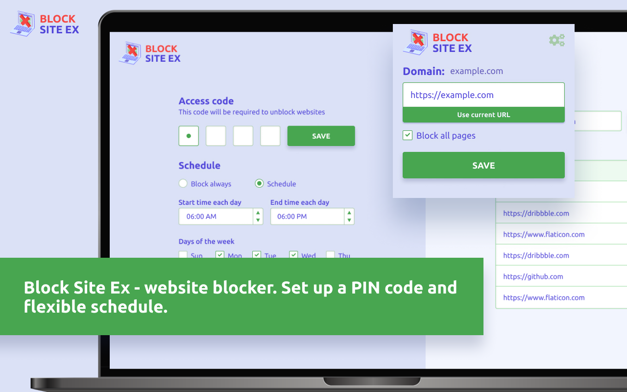 Block Site Ex截图1