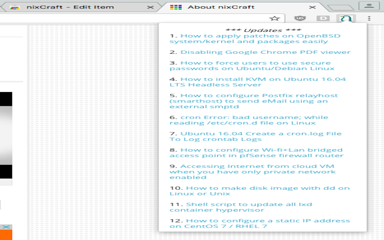 nixCraft截图1