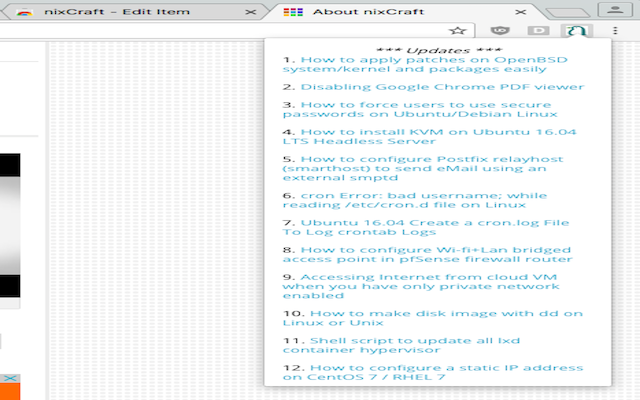 nixCraft截图2