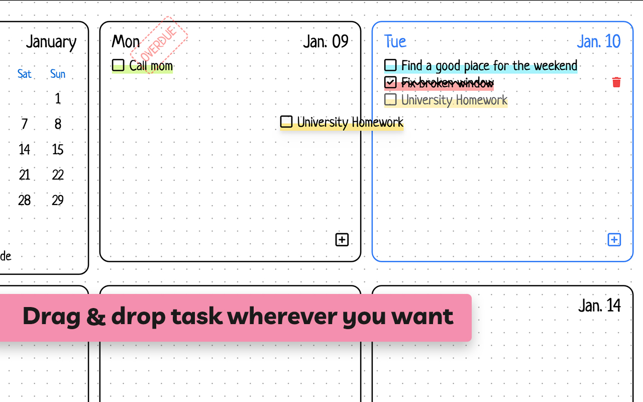 Neatly - Bullet Journal and Task Manager截图5