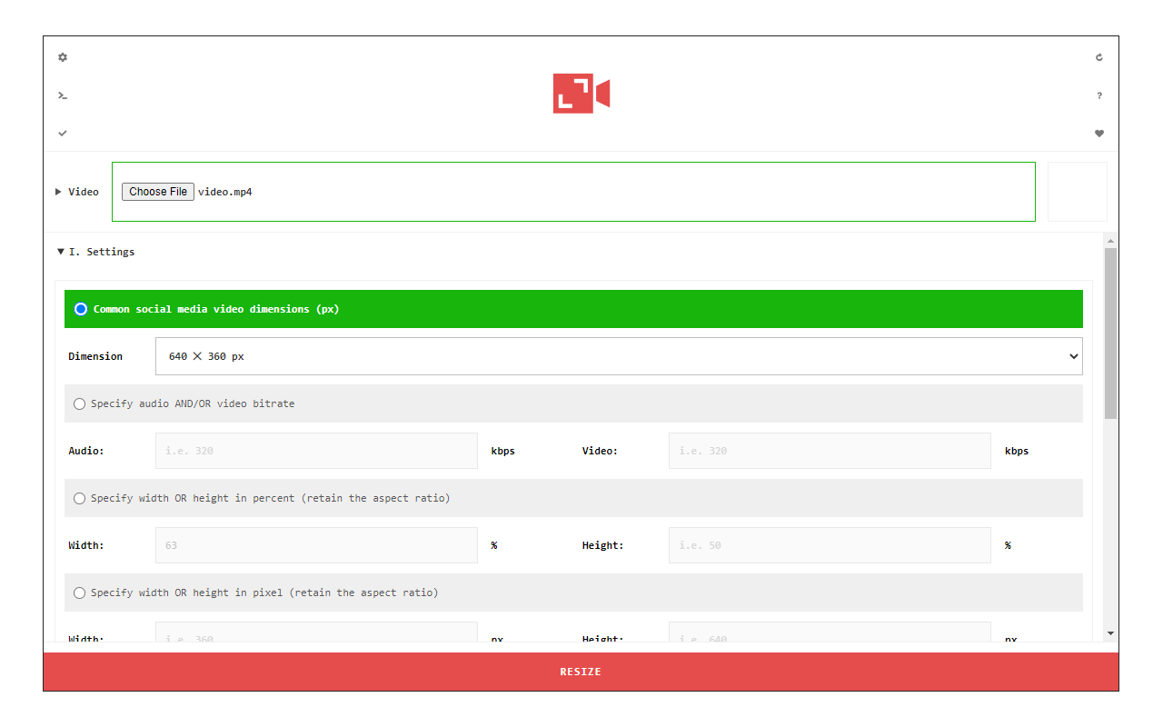 Video Resizer截图4