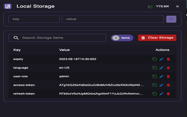 Local Storage截图2