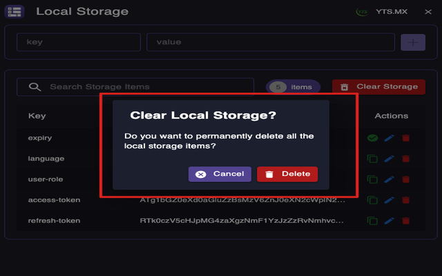 Local Storage截图3