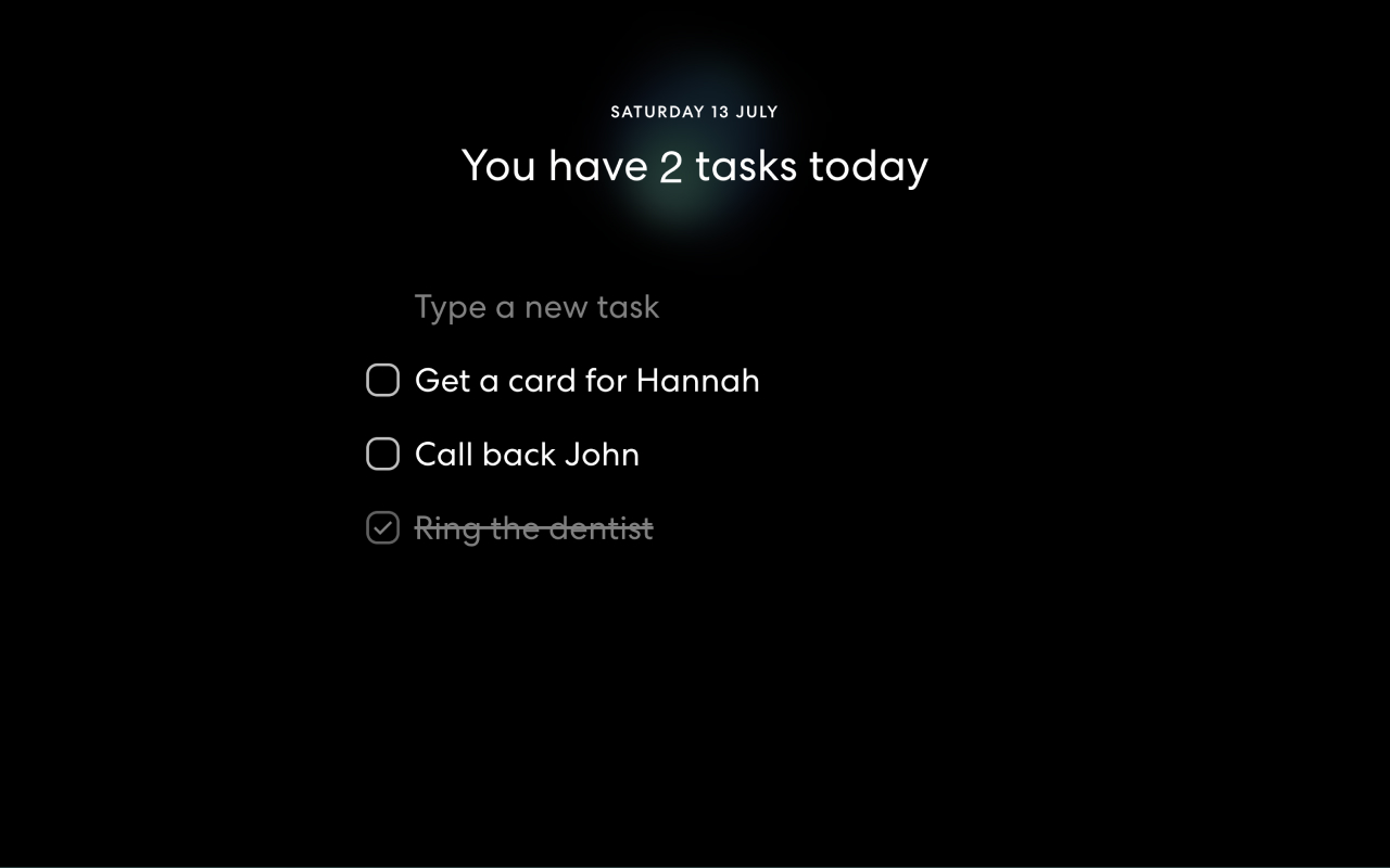 Headway — New Tab Todo List截图1