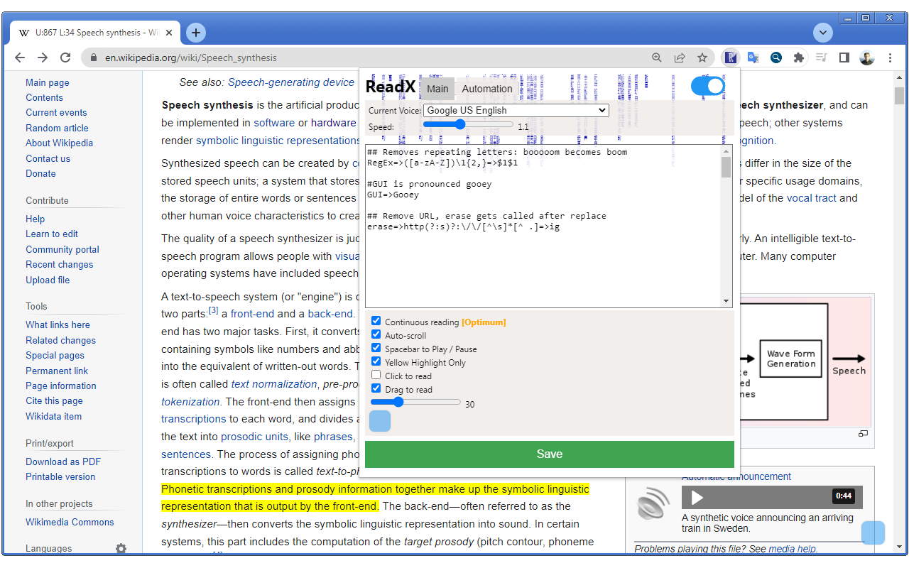 ReadX Text To Speech截图1