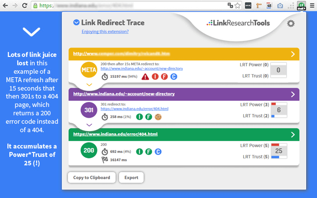 Link Redirect Trace截图3