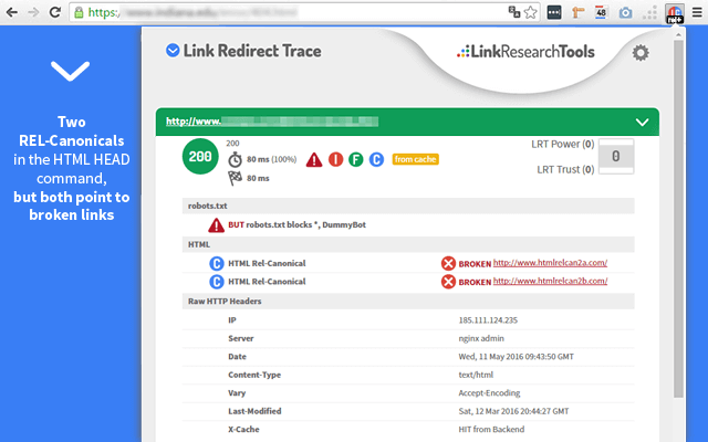 Link Redirect Trace截图4