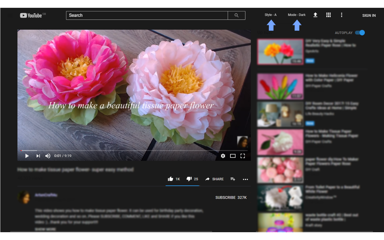 Dark Theme for YouTube™截图1