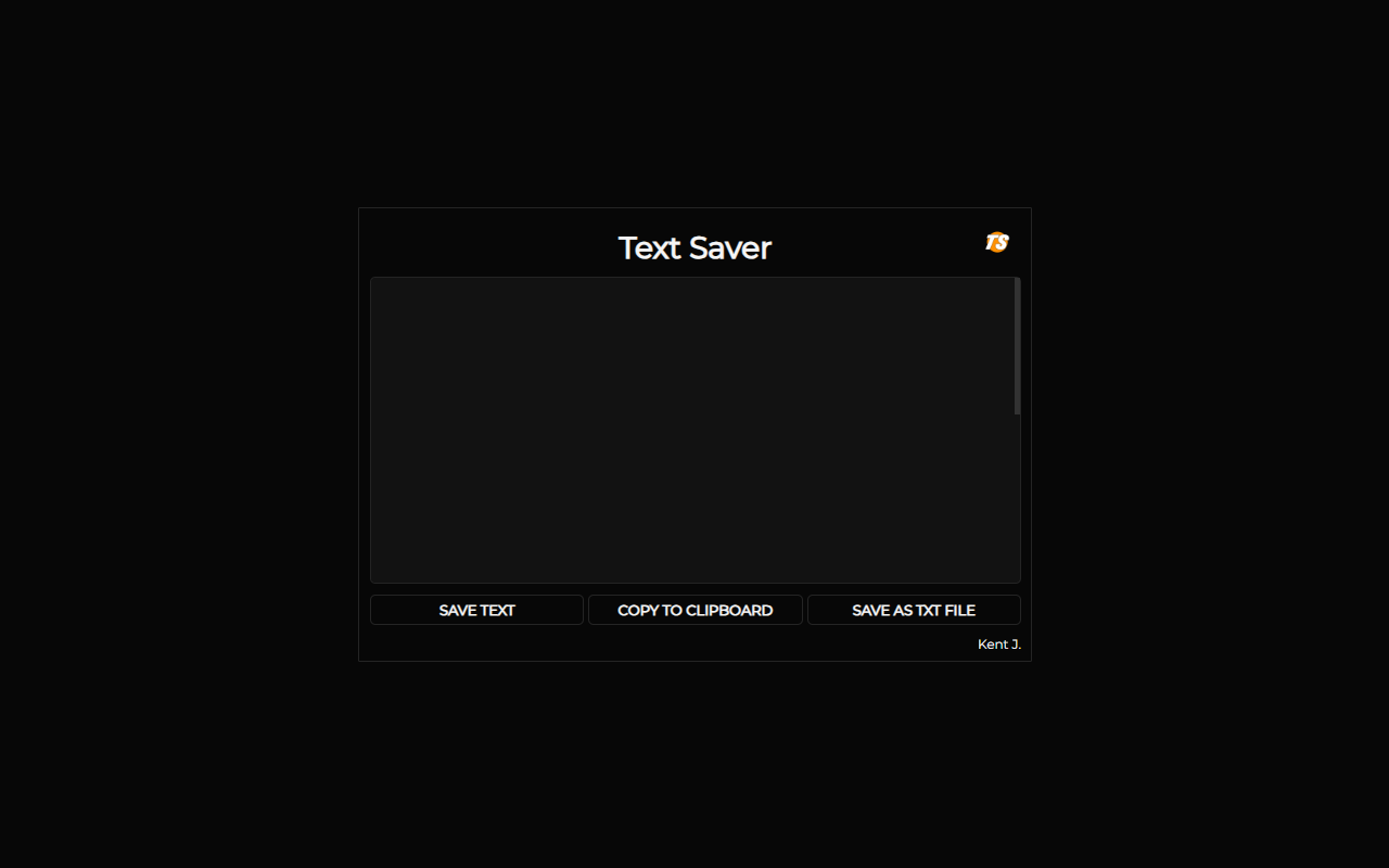 Text Saver截图1