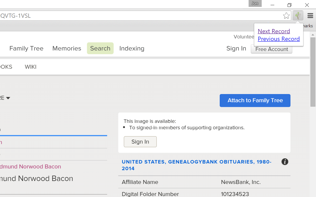 FamilySearch Tools截图1