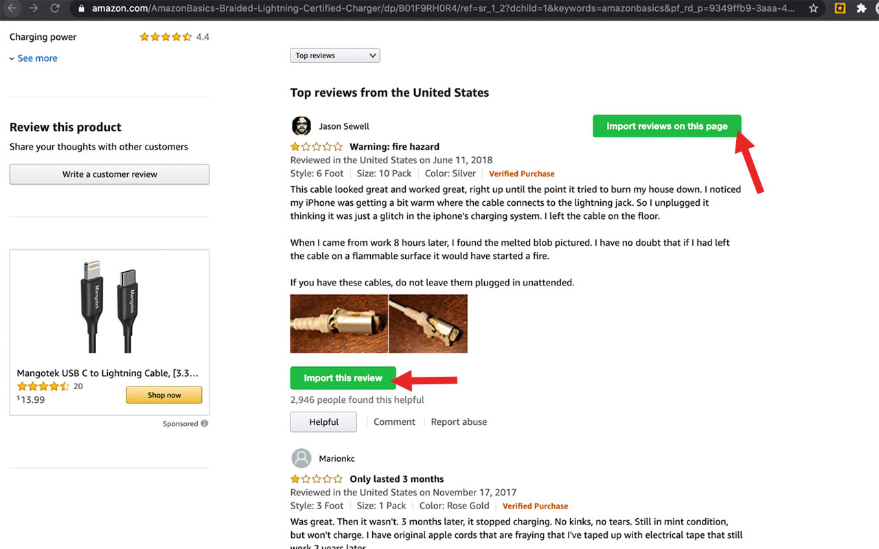 Import AliExpress/Amazon reviews to Woo截图4