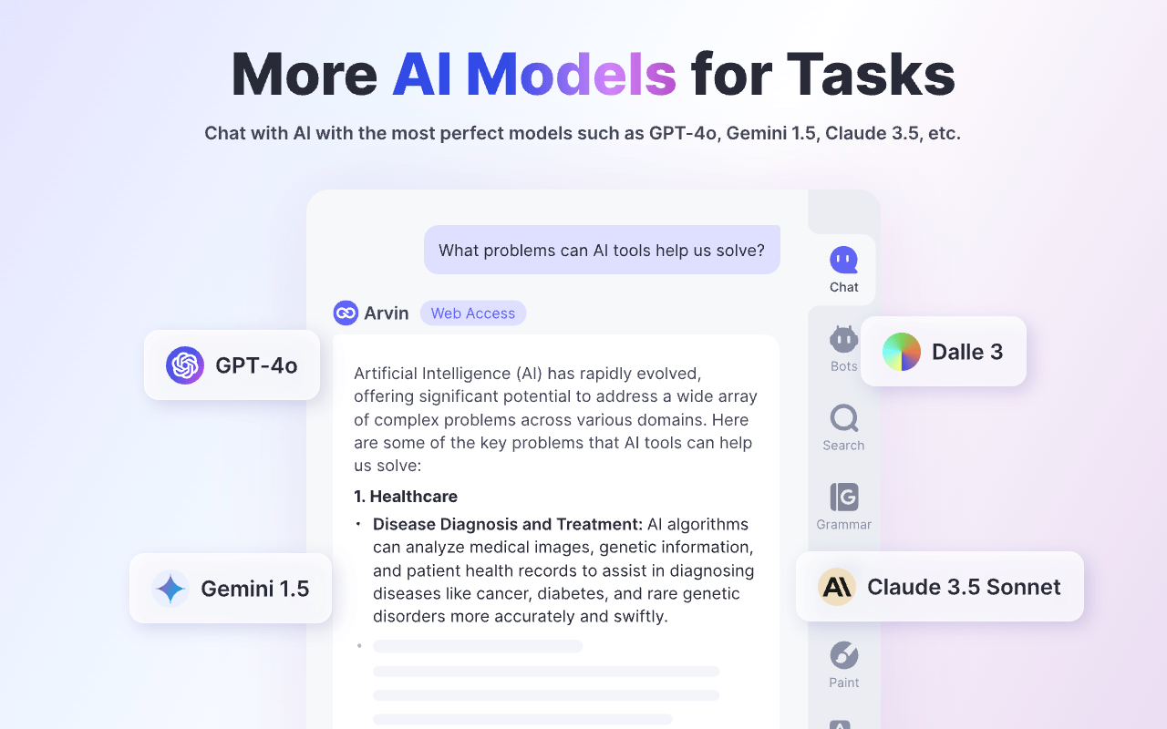 Arvin: 1-click to Use AI Copilot Anywhere截图3