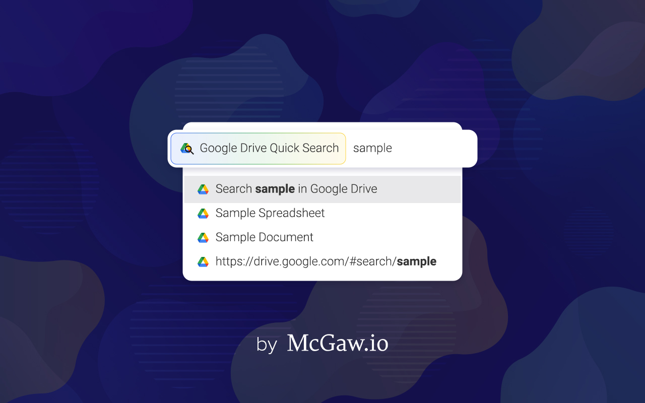 Google Drive™ Omnibar Search截图1