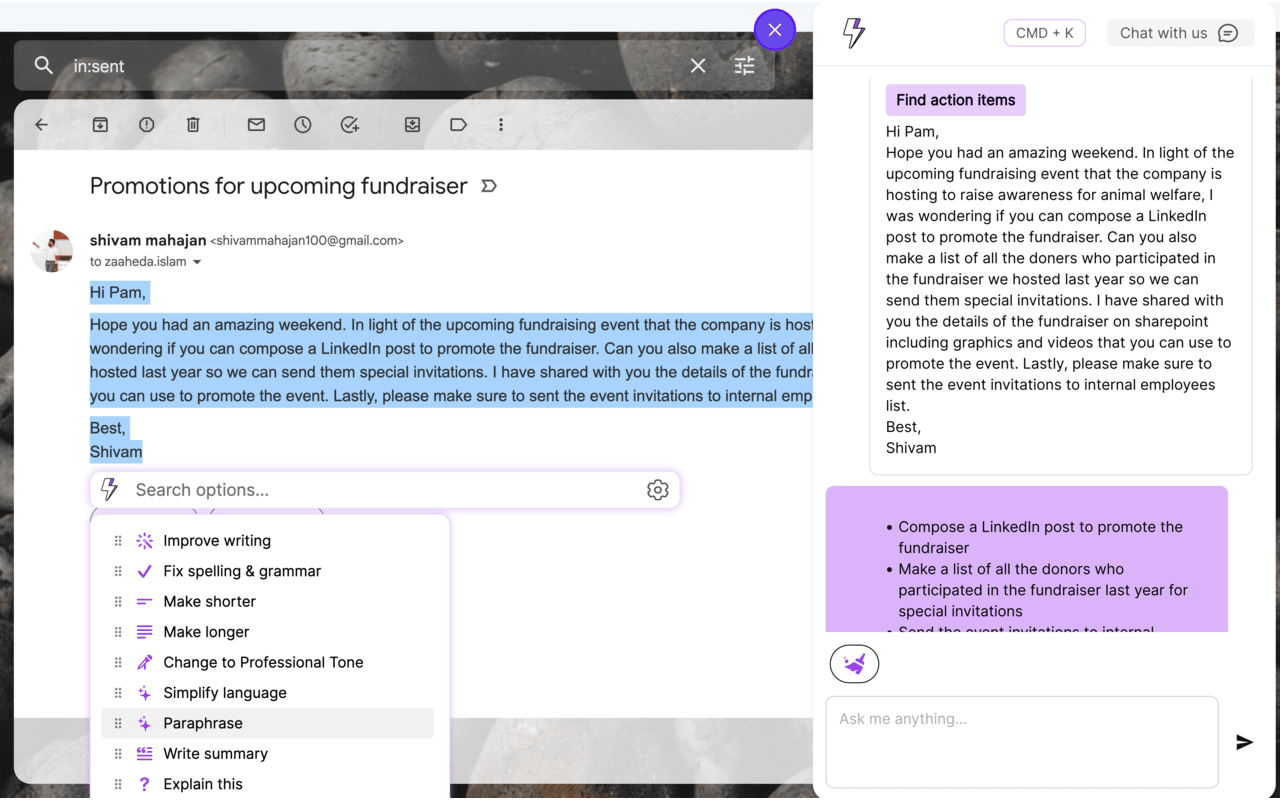 Superchat - AI Powered note taking for free截图1