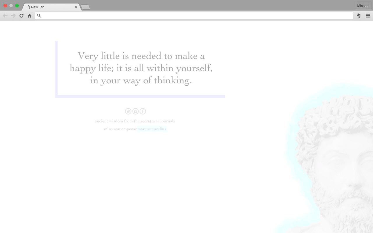 Philosopher King - New Tab截图1