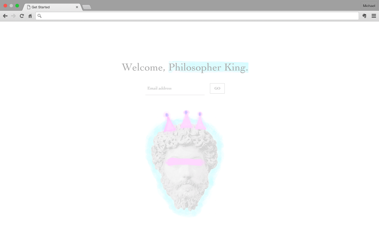 Philosopher King - New Tab截图2