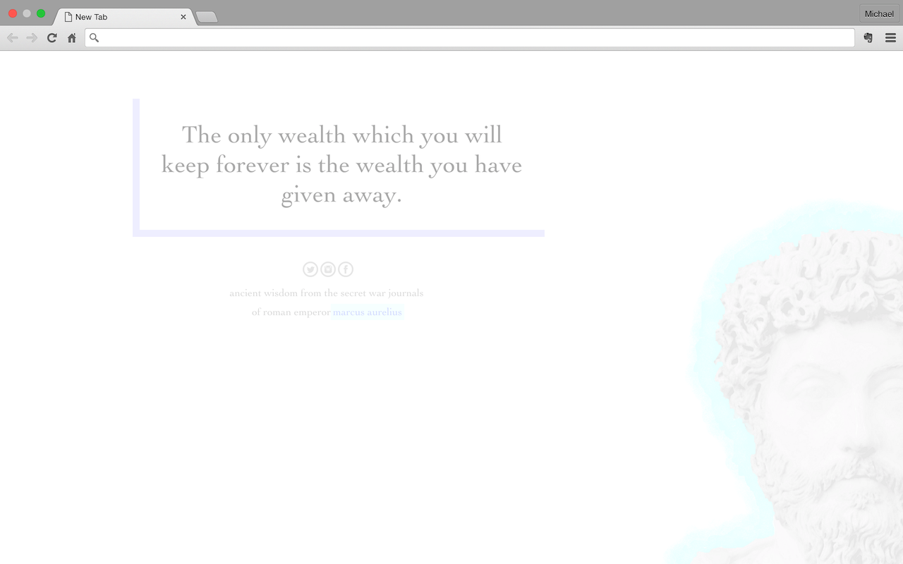 Philosopher King - New Tab截图5