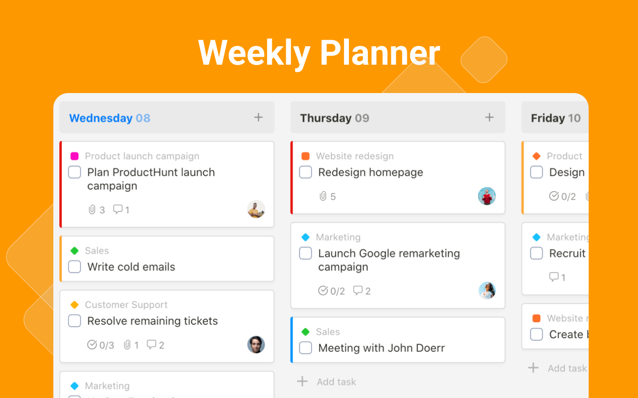 Upbase - Bookmarks, Tasks, Notes, Calendar截图1
